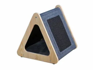 Toto cat house 38x39x38cm black/blue