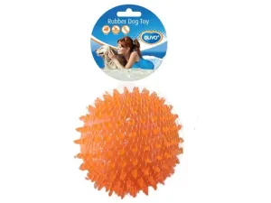 TPR Hedgehog Ball 12cm orange/green