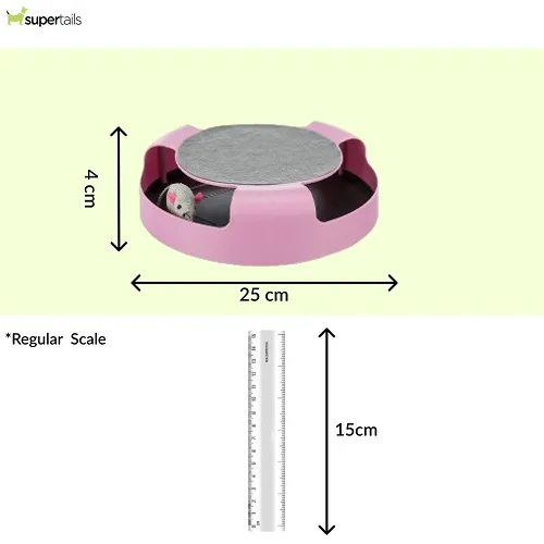 Trixie Catch The Mouse Toy for Cats (Pink)