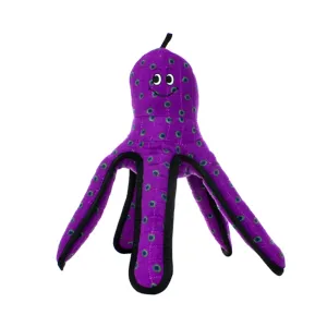 Tuffy Purple Octopus Dog Toy Large