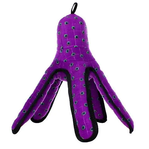 Tuffy Purple Octopus Dog Toy Large