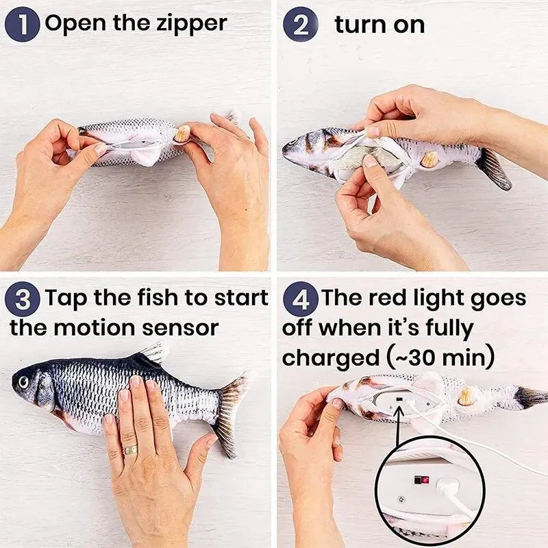 Ultimate Flopping Fish Cat Toy