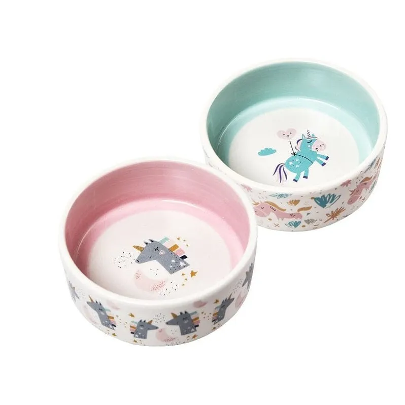 Unicorn Series Pet Ceramic Bowl