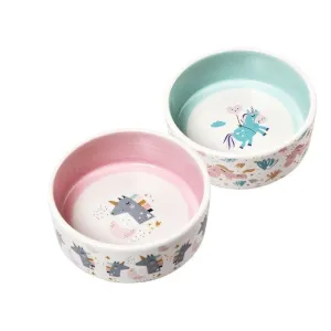 Unicorn Series Pet Ceramic Bowl
