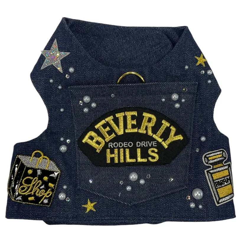 Upcycled Denim Beverly Hills Harness in 2 Colors
