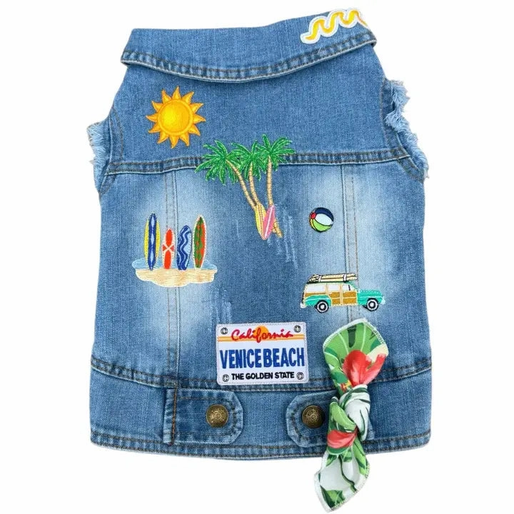 Venice Beach Denim Vest