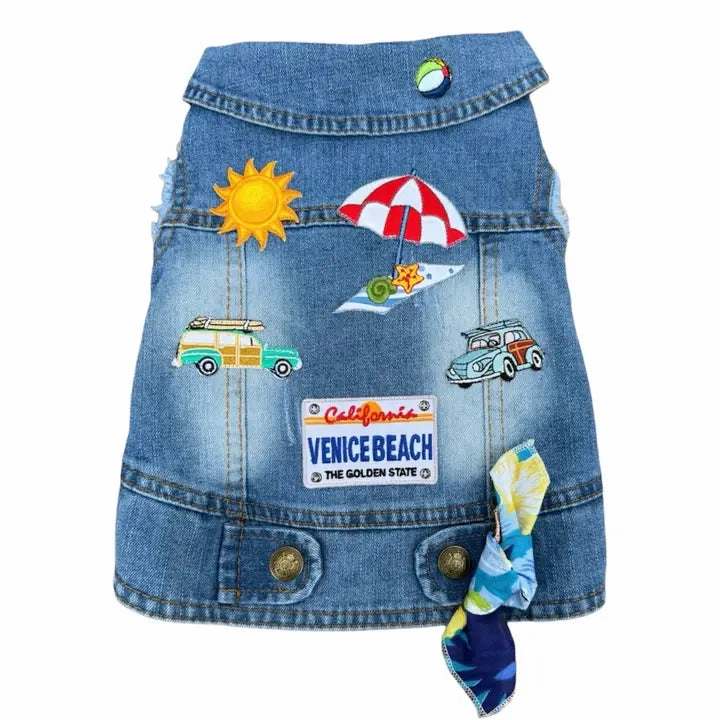 Venice Beach Denim Vest