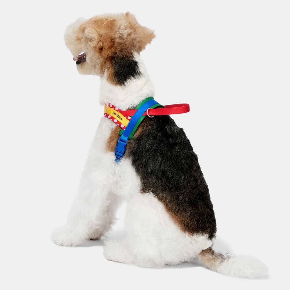 VETRESKA Chroma Dog Harness & Leash Set (Red)