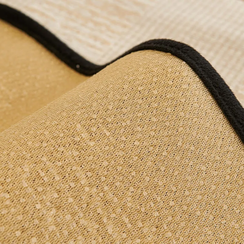 Vintage Chenille Irregular Patchwork Couch Cover