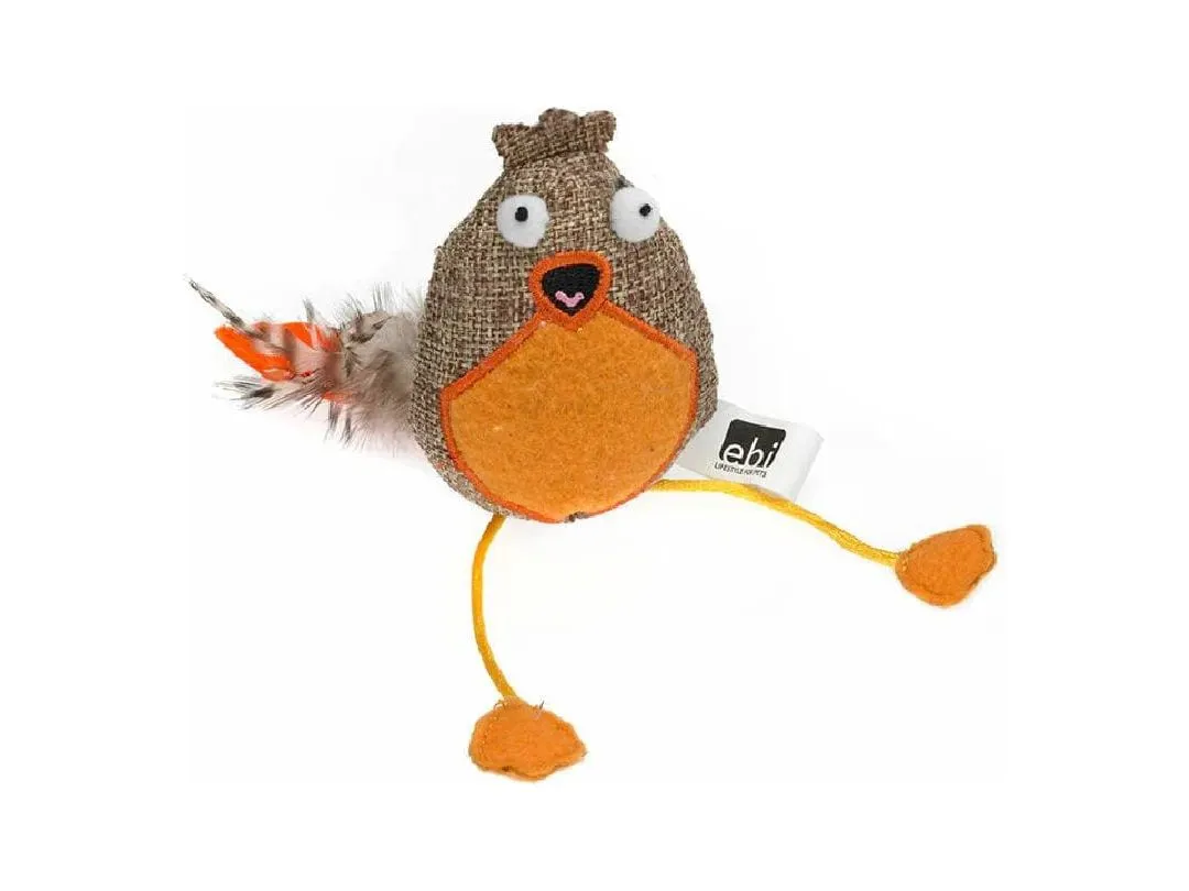 Wanna Play Bird Catnip & Rattle 8x7cm