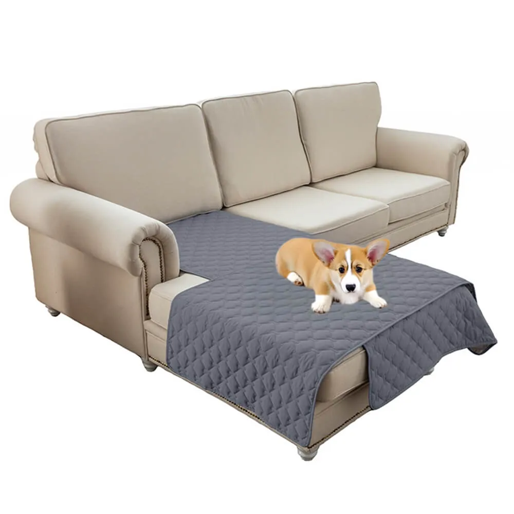 Waterproof & Non-Slip Diamond Quilted Pet Couch Cover C Stylish Protection for Furniture