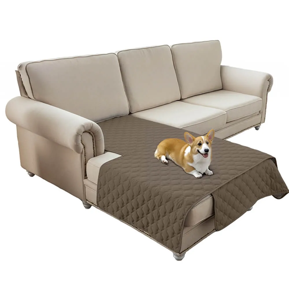 Waterproof & Non-Slip Diamond Quilted Pet Couch Cover C Stylish Protection for Furniture