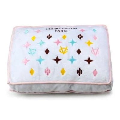 White Chewy Vuiton Bed