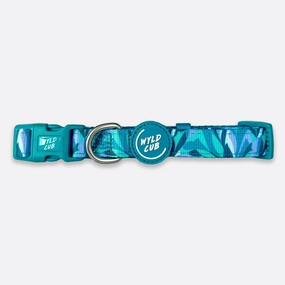 Wyld Cub - Adjustable Dog Collar: Kew Agave