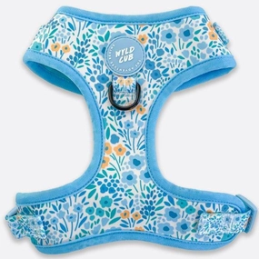 Wyld Cub - Adjustable Dog Harness: Notting Hill Sky