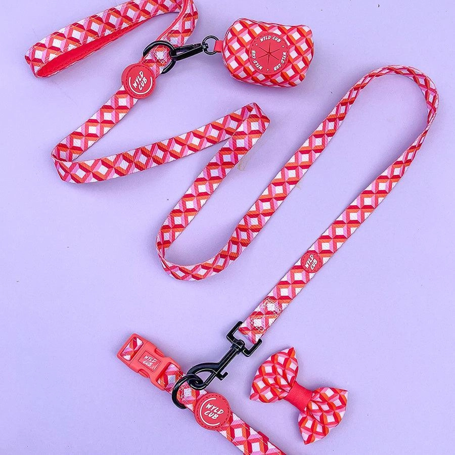 Wyld Cub - Dog Lead: Knightsbridge Coral