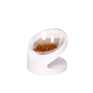 Yinai Pet Raised Oblique PP Bowl D14cm x L14.2cm x H12.9cm