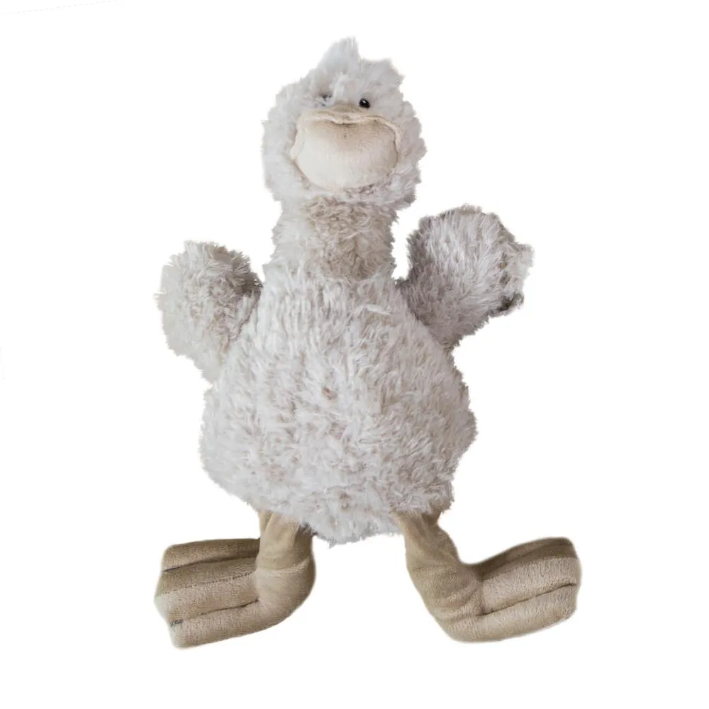 Yours Droolly Cuddlies Fluffy Duck Dog Toy Large