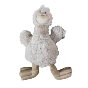 Yours Droolly Cuddlies Fluffy Duck Dog Toy Large