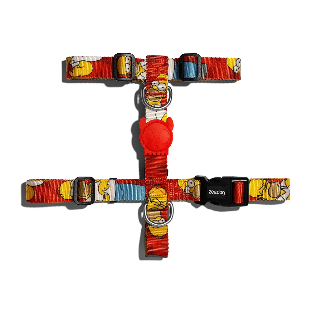 Zee Dog Homer Simpson H-Harness for Dog