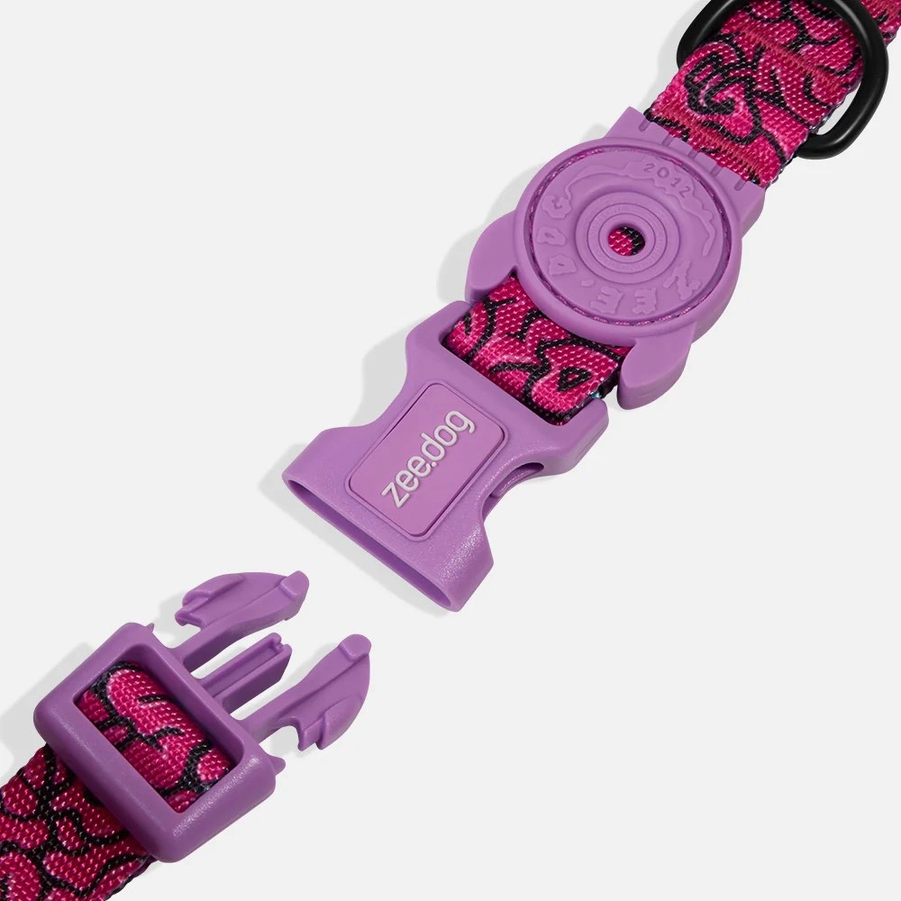 Zee.Dog Brain Lords of Zee.Town Dog Collar