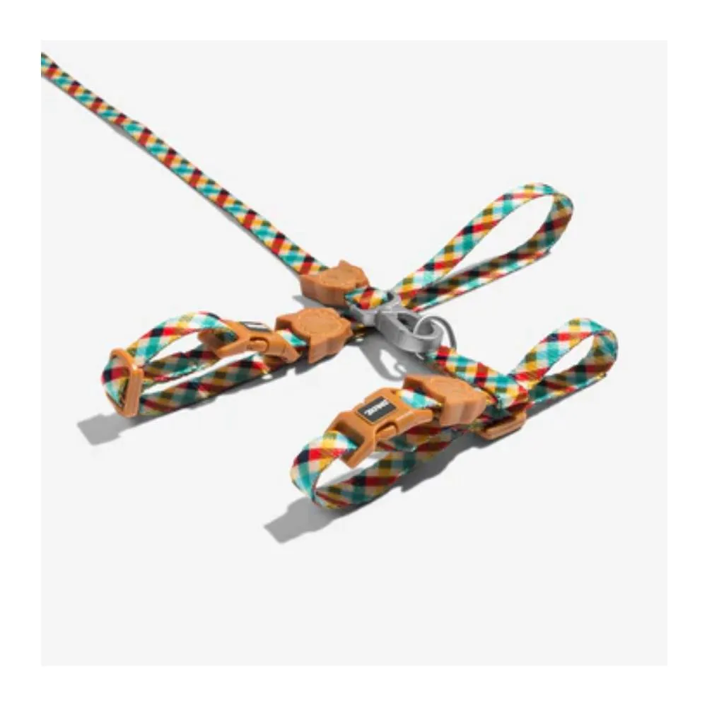 Zee.Cat Harness   Leash Set Phantom