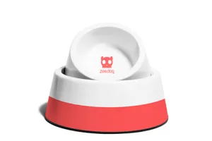 Zee.Dog Dog Bowl (Coral)