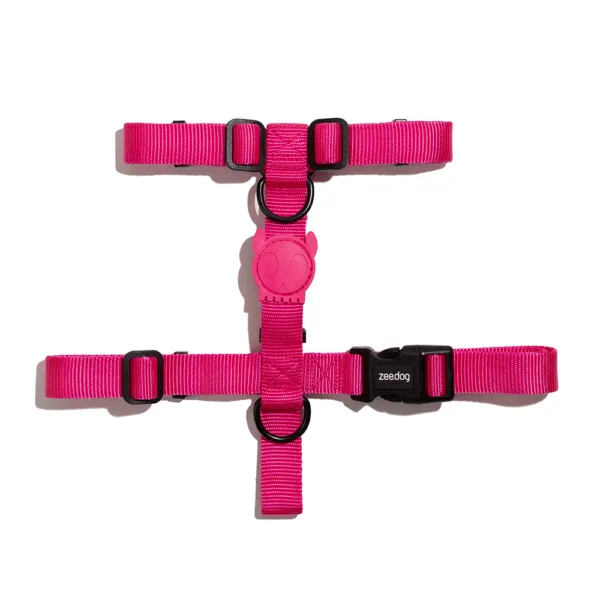 Zee.Dog Pink Led H-Harness