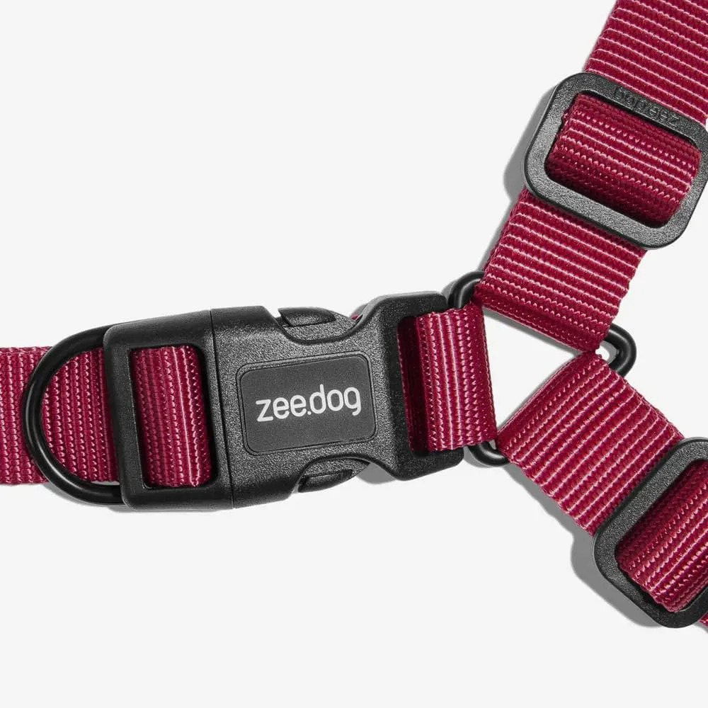 Zee.Dog Soft Walk Dog Harness (Bordeau)
