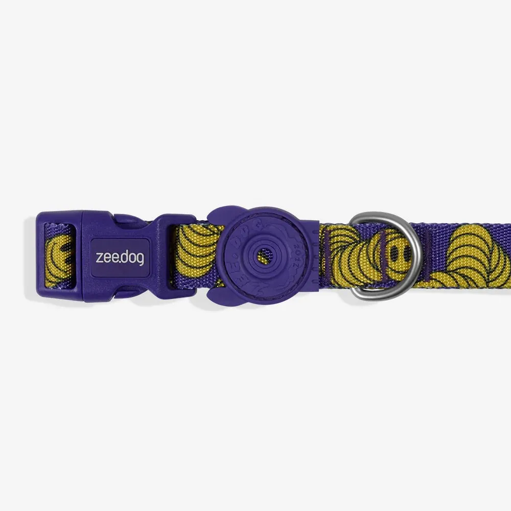Zee.Dog Zmiley Lords of Zee.Town Dog Collar