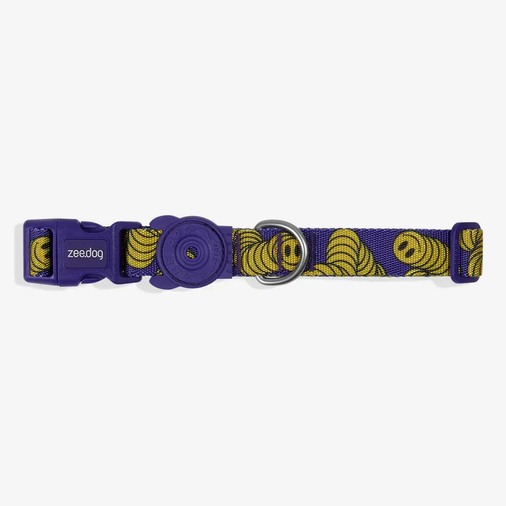 Zee.Dog Zmiley Lords of Zee.Town Dog Collar