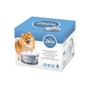 Zeus Dog Drinking Fountain Waterfall Spout 1.5L