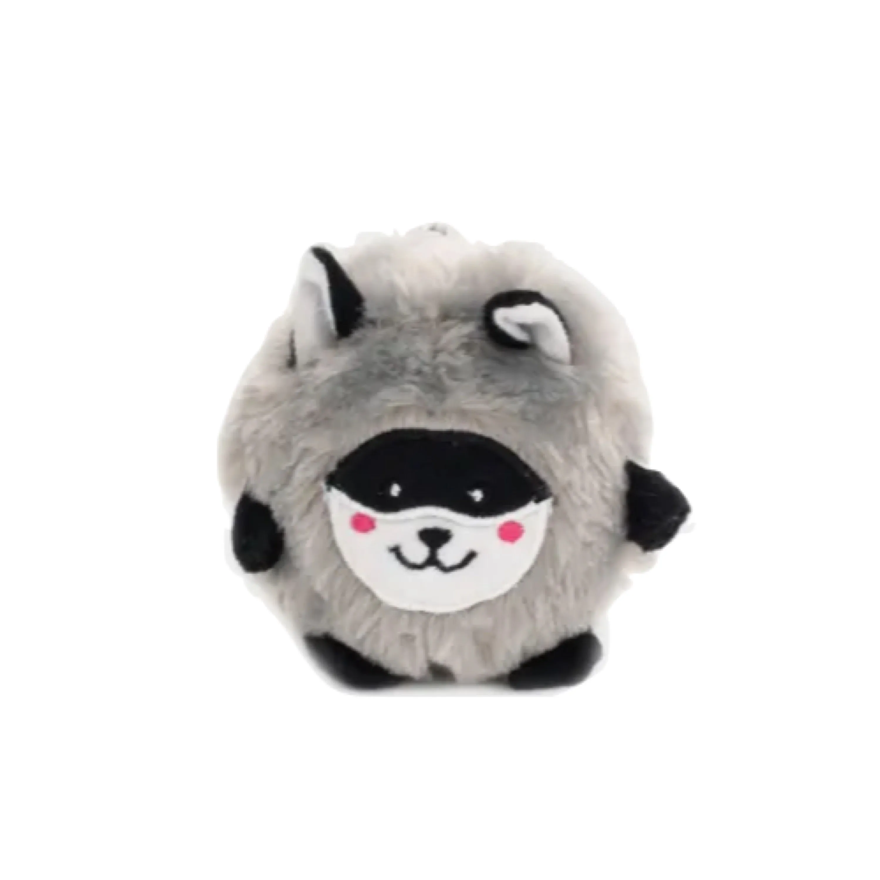 Zippy Paws Bushy Throw Raccoon