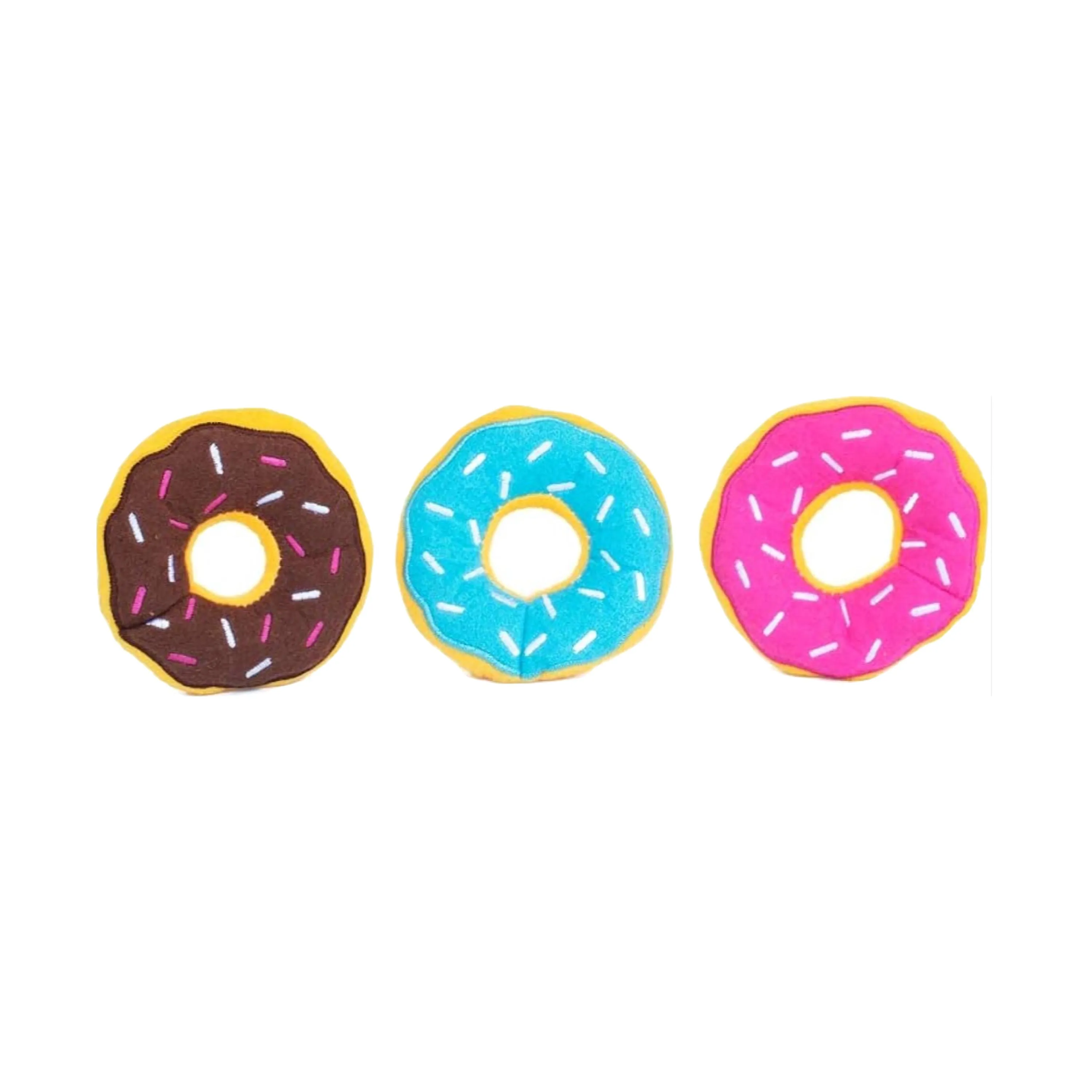 Zippy Paws Miniz Donutz 3-pack
