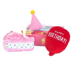 Zippy Paws Pup Birthday Box Pink