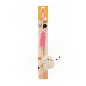 Zippy Paws Zippy Claws Catnip ZippyStick Marshmallow Wand Cat Toy***