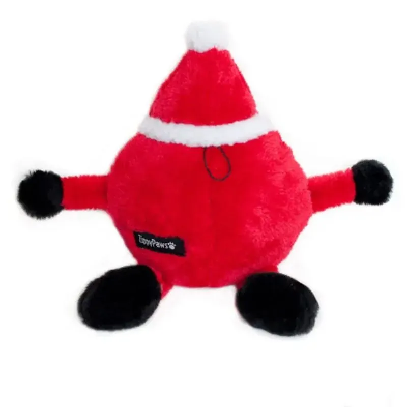 ZippyPaws - Holiday Brainey - Santa