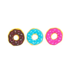 ZippyPaws - Miniz 3-pack Donutz